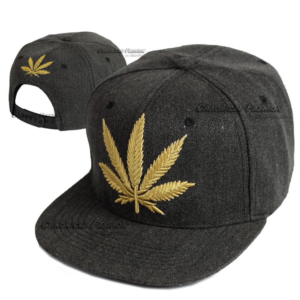 Baseball Cap Marijuana Cannabis Weed Pot 420 Snapback Adjustable Hat Flat Men