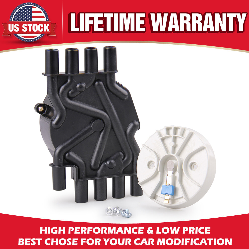 Brass Terminals Ignition Distributor Set for Chevy GMC Cadillac V8 5.0L 5.7L US