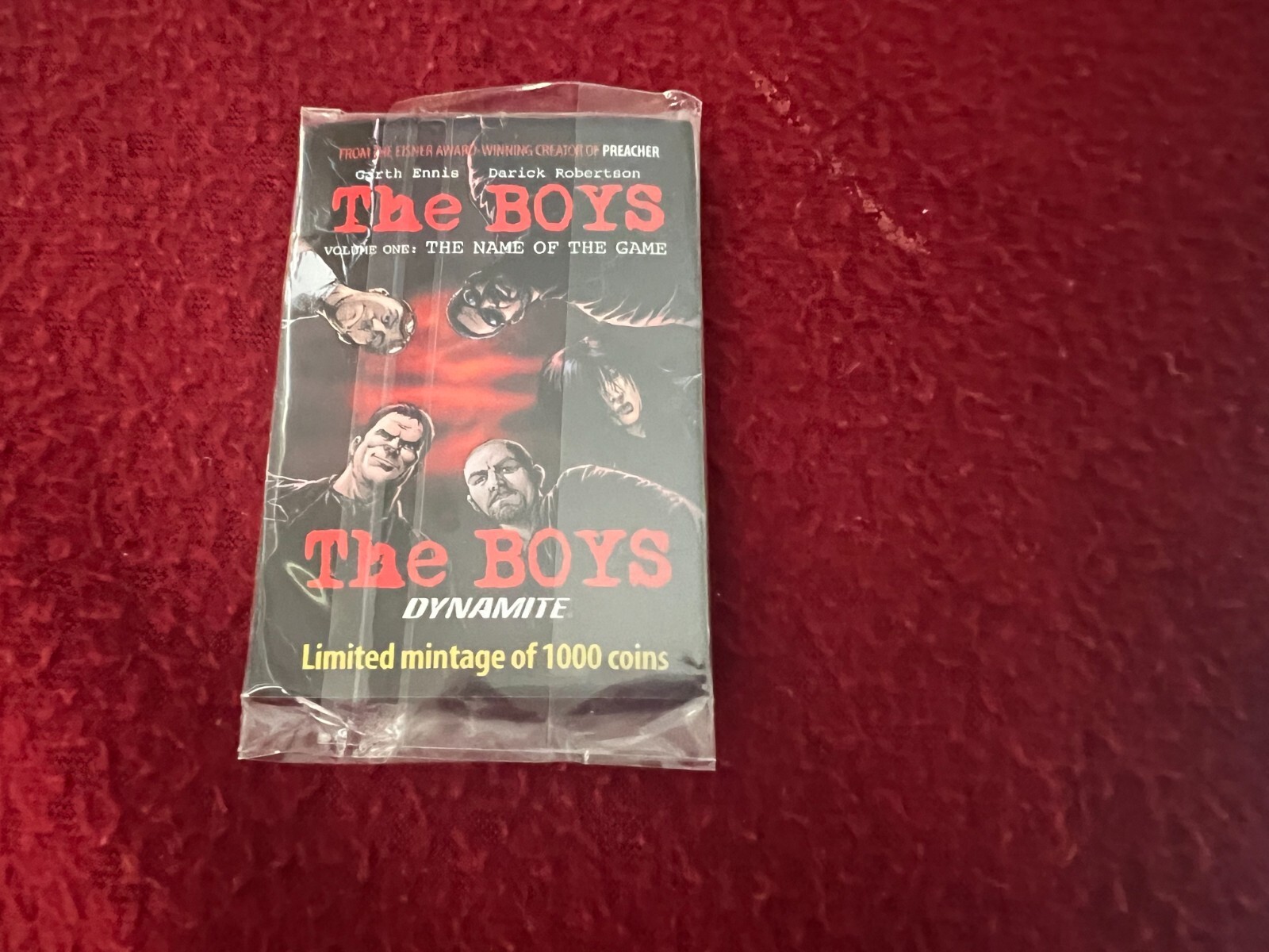 The Boys Dynamite Limited 1000 Mintage Collectible Coin W/COA Bam Geek New