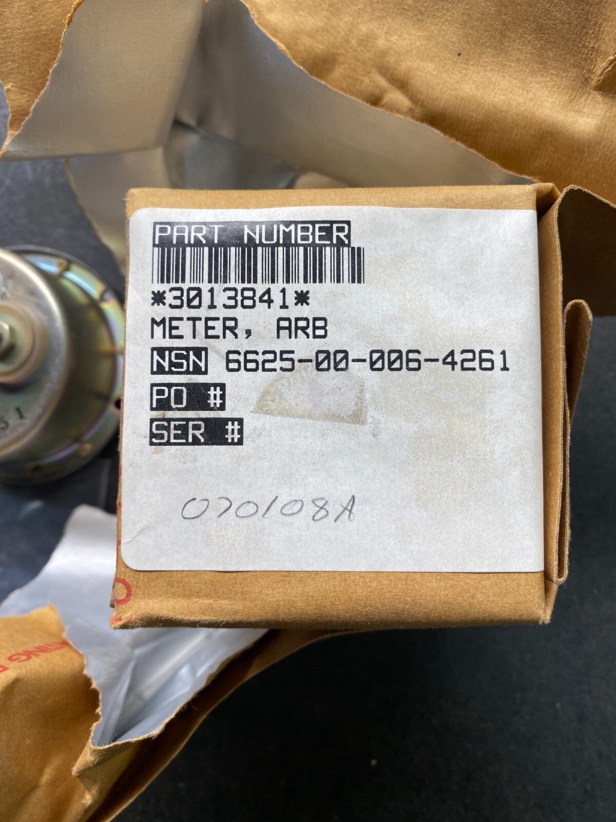 Phaostron Arbitrary Scale Meter NSN 6625-00-006-4261