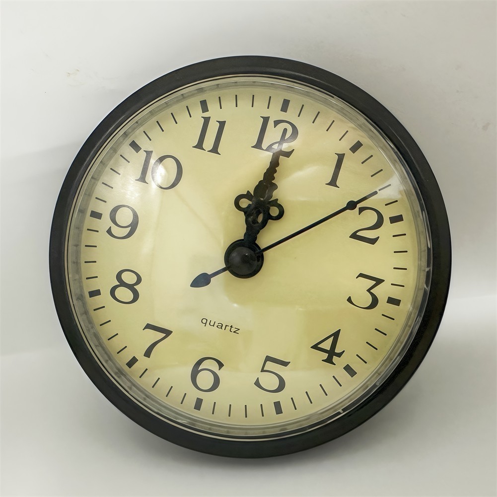 Compact Quartz Movement Insert for DIY Clock Making and Enhancement Projects