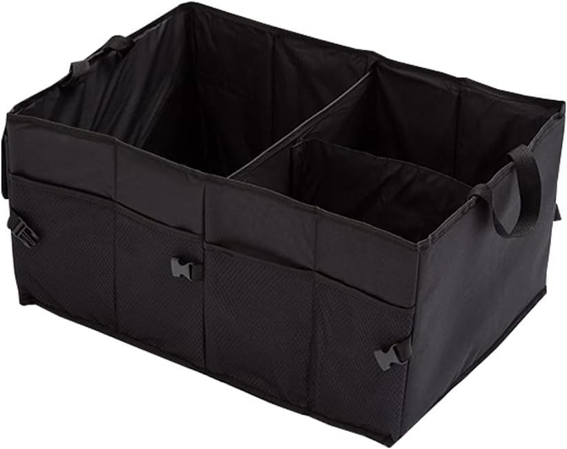 Trunk Organizer Car Basket Storage Tote Small Black