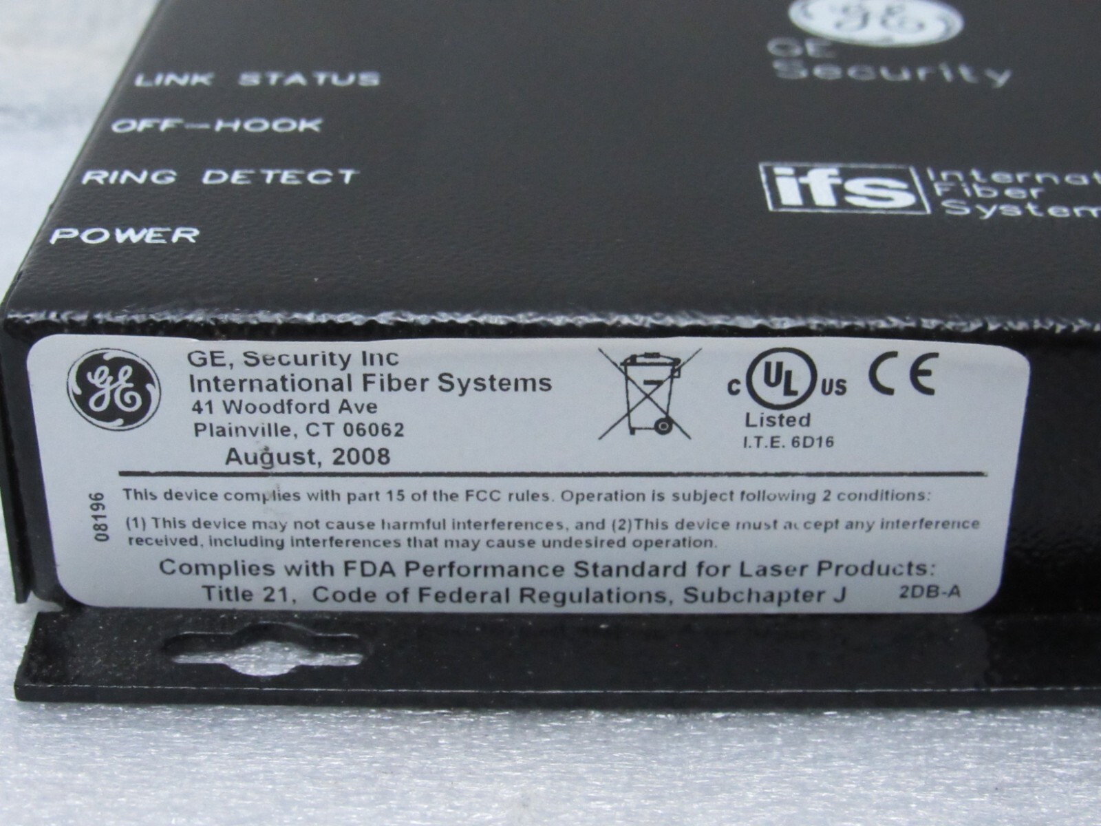 UTC Interlogix TT3020WDM Touchtone Telephone Interface w/POTS Transceiver [CTSL]