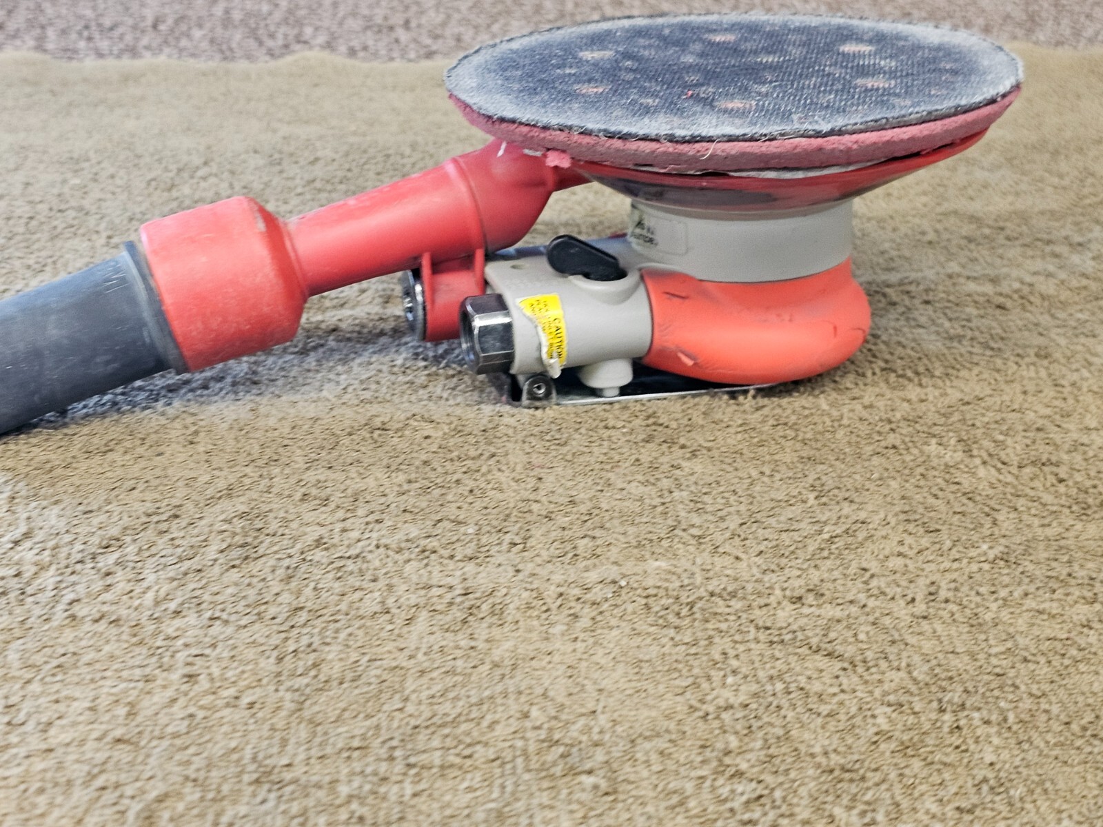 3M 20208 Vacuum Random Orbital Sander Pneumatic Air Hook loop 6" Disc Pad