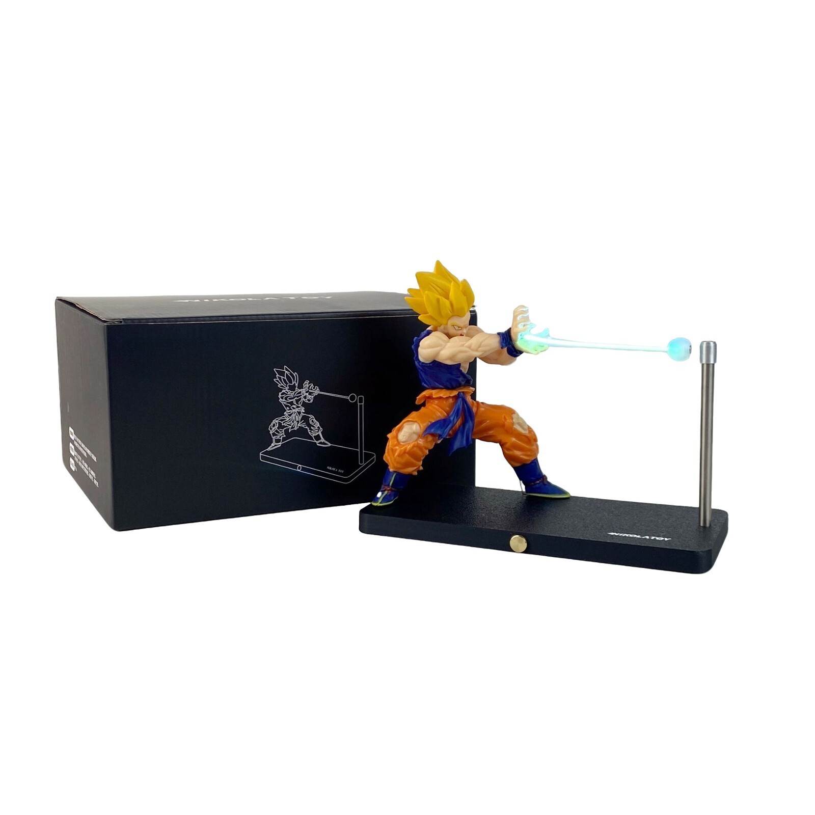 Dragon Ball Z Goku Kamehameha Night Light Levitating Desk Lamp Gaming Cool Decor