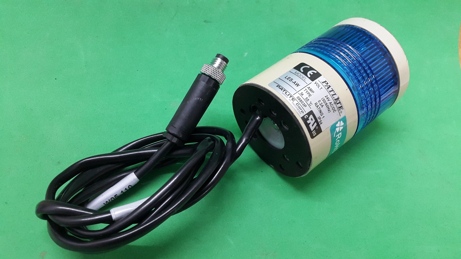 Patlite LES-AW Stack Light Tower 24VAC/DC 0.2A, USED