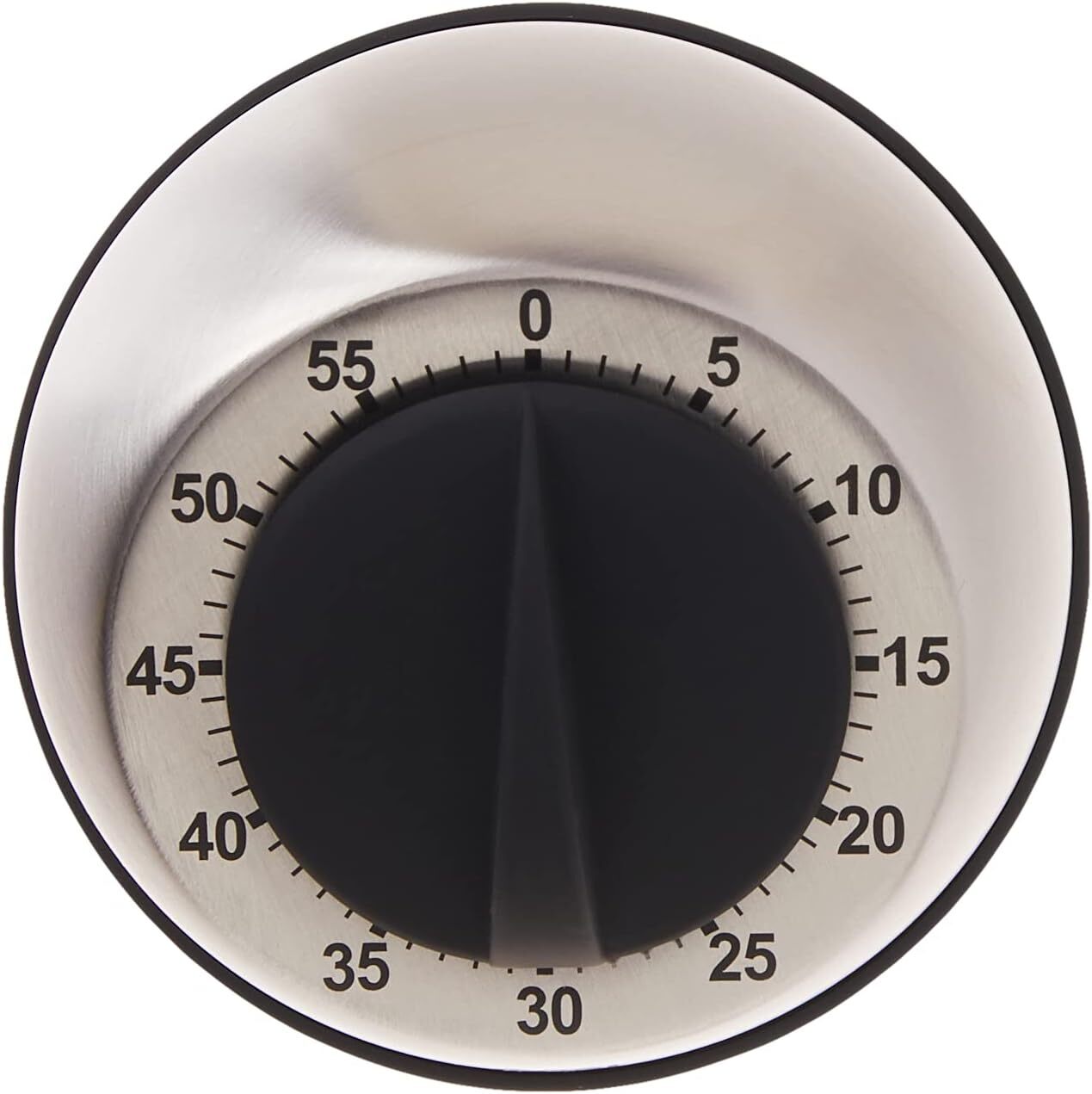 OGGI Countdown 60-Minute Kitchen Cooking Baking Timer Stainless Steel