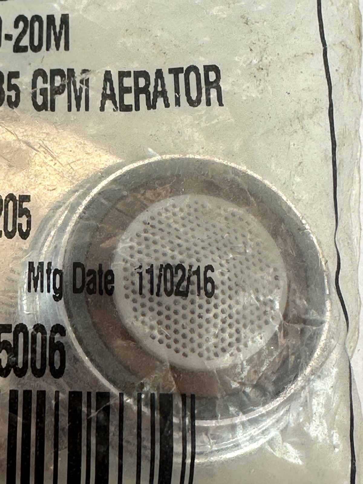 Zurn P6900-20M Aerator VP 15/16-27 Male 0.35 GPM Water Saving New