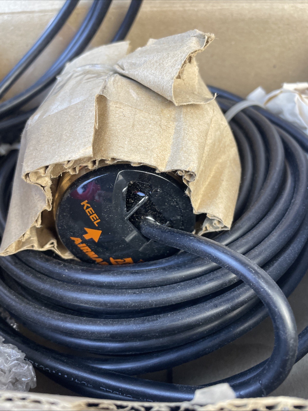 Garmin B60 Bronze Tilted Element 20° Through Hull Transducer Blue 8 Pin