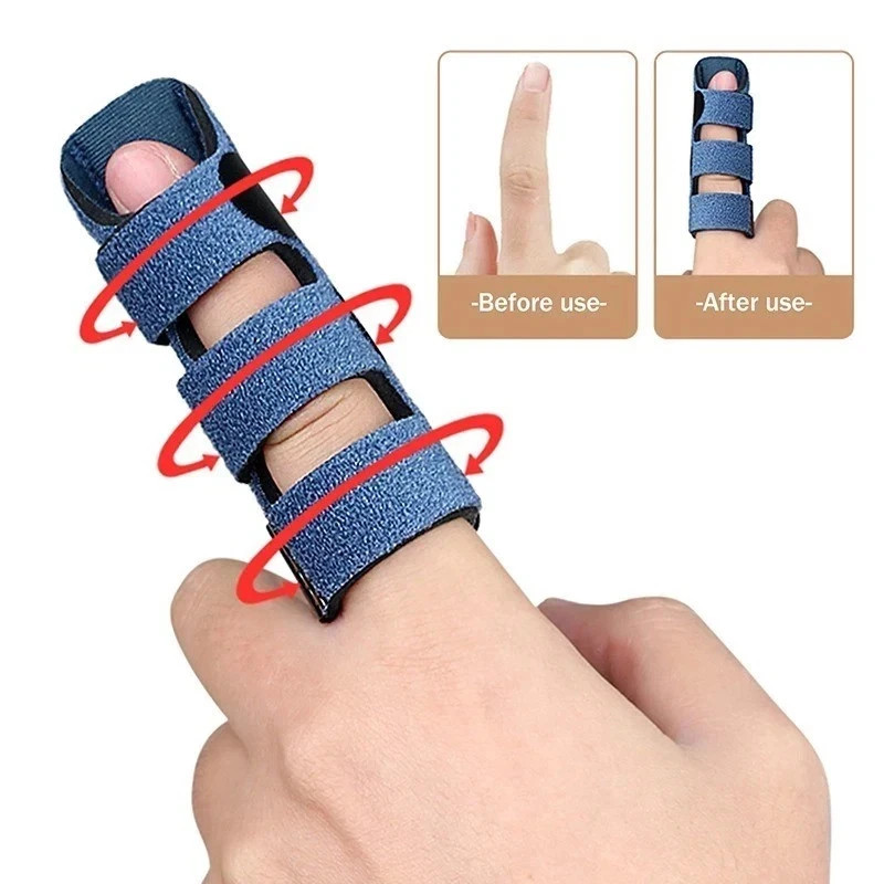 Trigger Finger Brace Splint Support Protector Corrector Adjustable Straightener