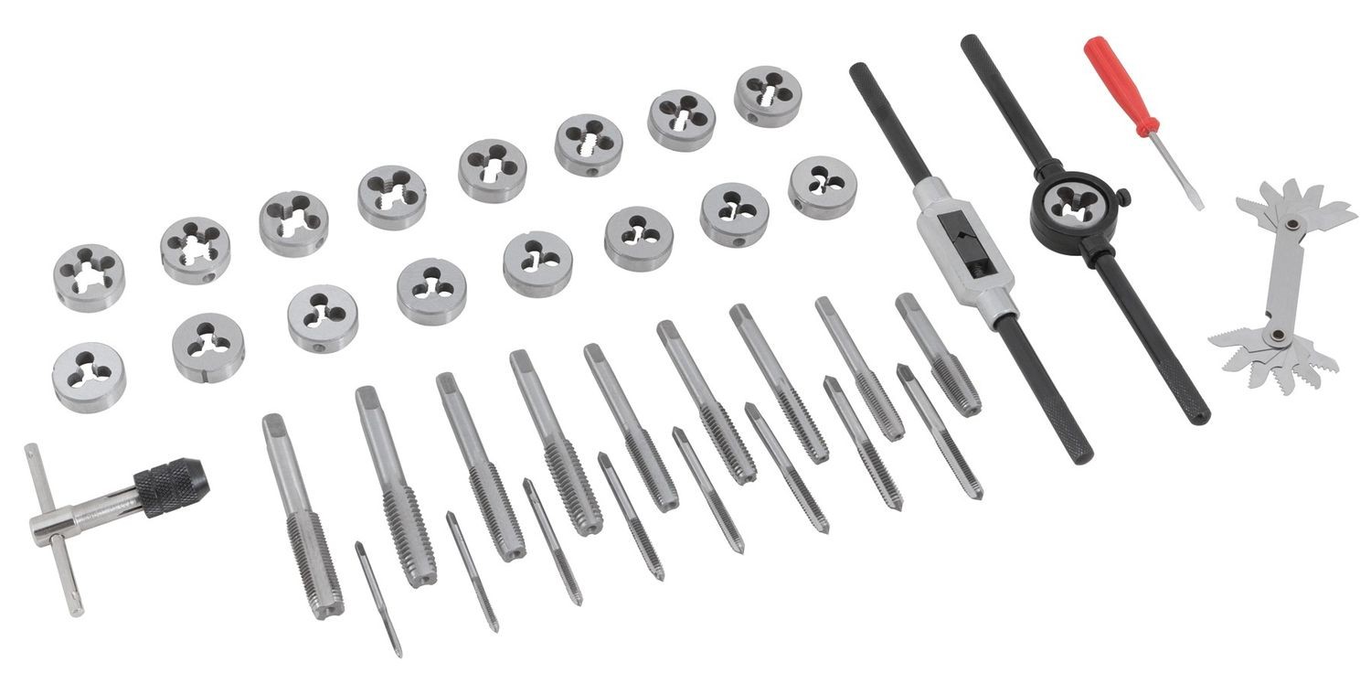 Performance Tool W4001DB 40 Piece SAE Tap & Die Set