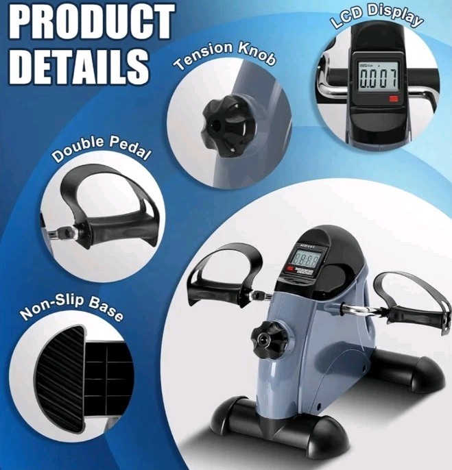 NIB Himaly Mini Exercise Bike Portable Under Desk
