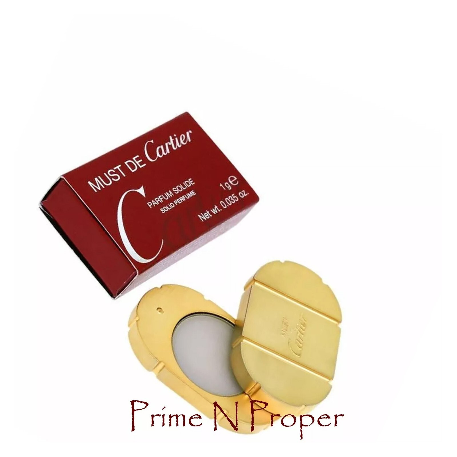 Cartier MUST DE CARTIER Solid Perfume 1g / .035 oz