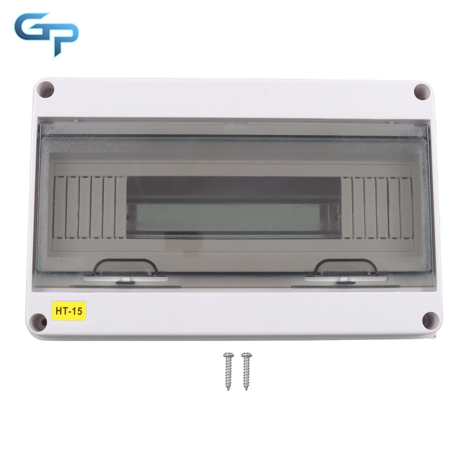15 Way Consumer Unit with DIN Rail, IP65 Watertight Box Indoor/Outdoor