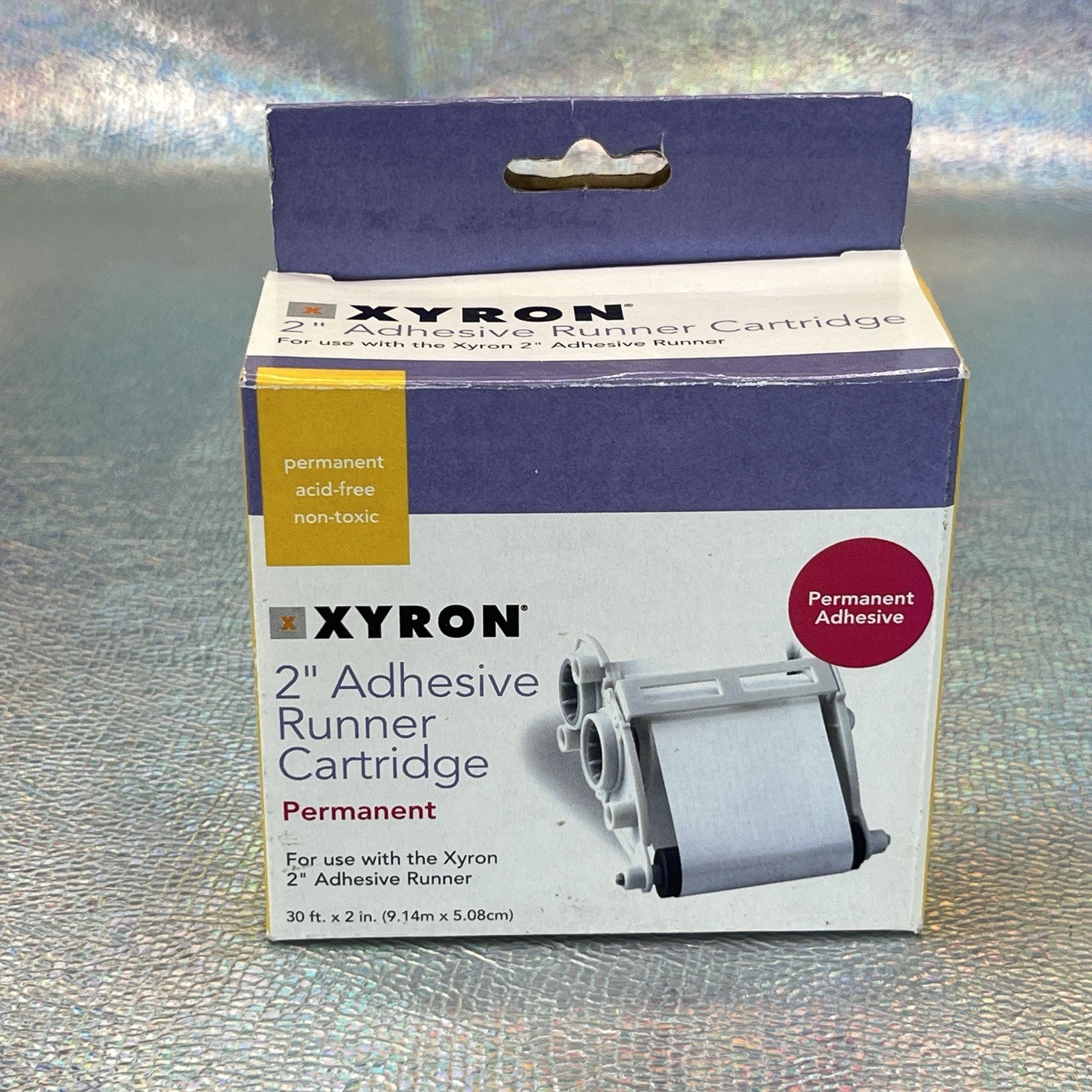 Xyron Replacement 2” Adhesive Runner Cartridge Scrapbook Photos