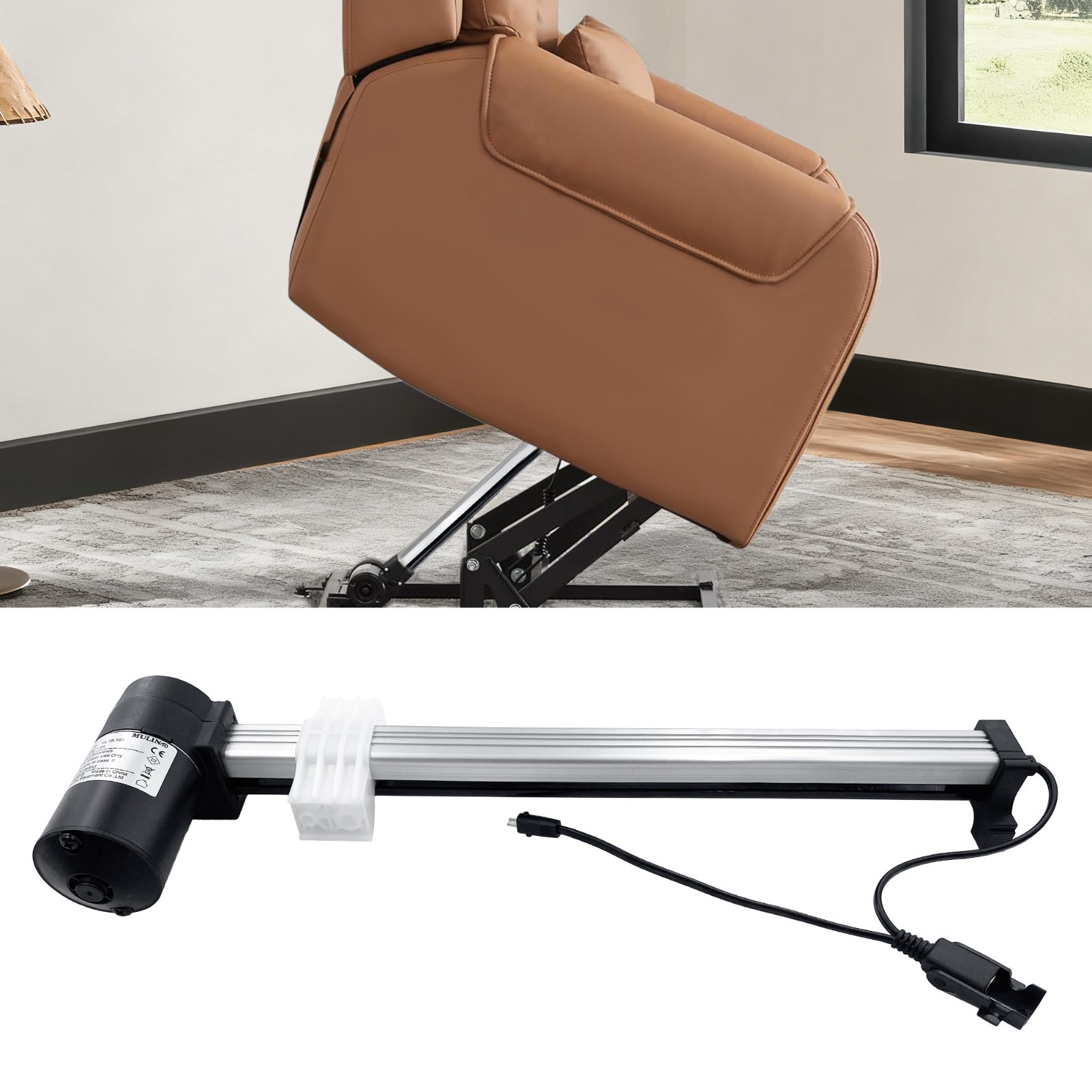 Mulin Motor ML18 ML18-197 Actuator Replacement for Power Recliner Lift Chairs