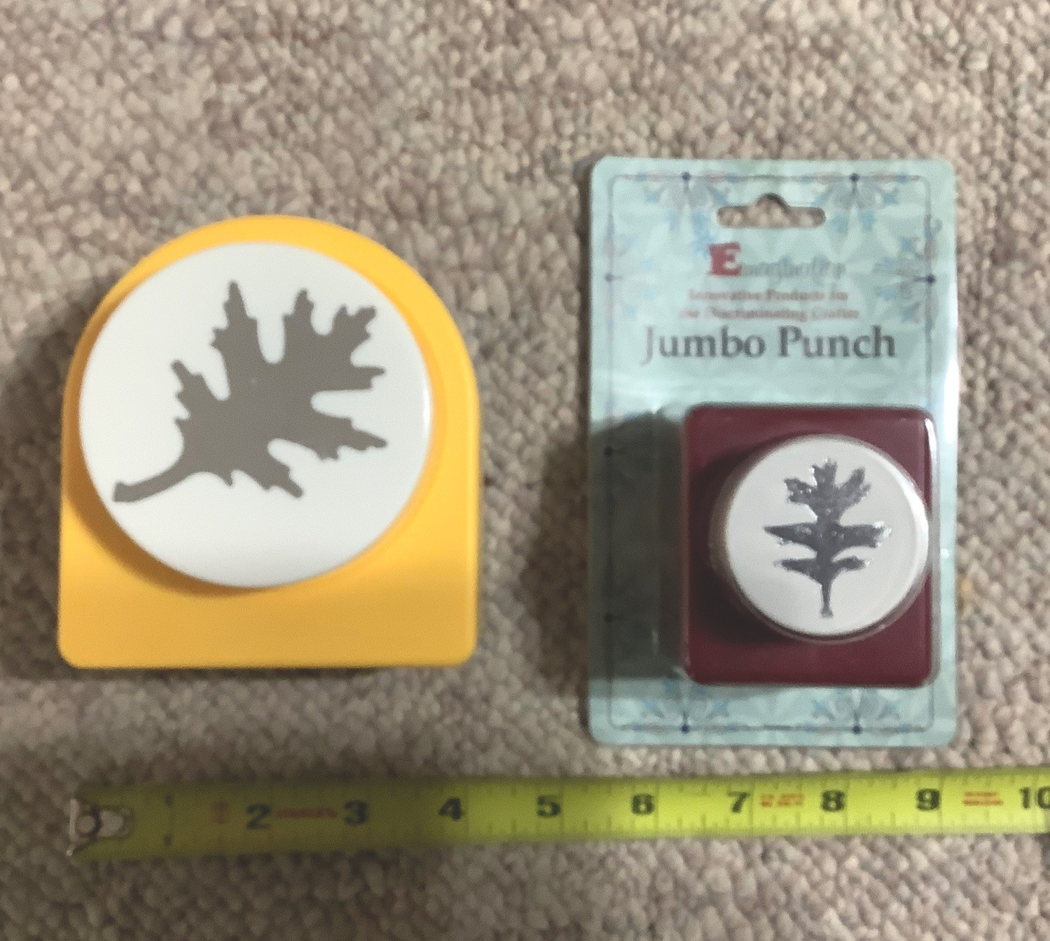 New Large Scrapbooking Paper Punches - Leaf Shapes