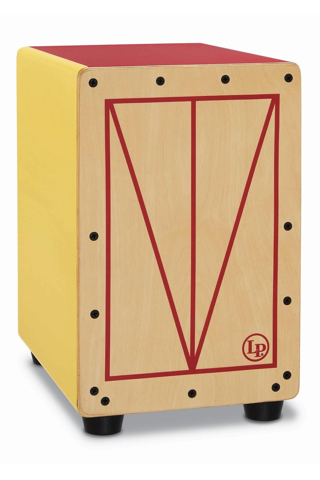 Latin Percussion Lil MT Box Cajon, Multi Color, 13" x 11" x 8" (LP1443L)
