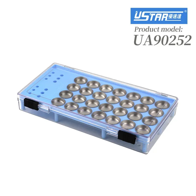 Ustar UA-90252 Hand Painted Mixing Palette Coloring Tools Assembly Model Tool