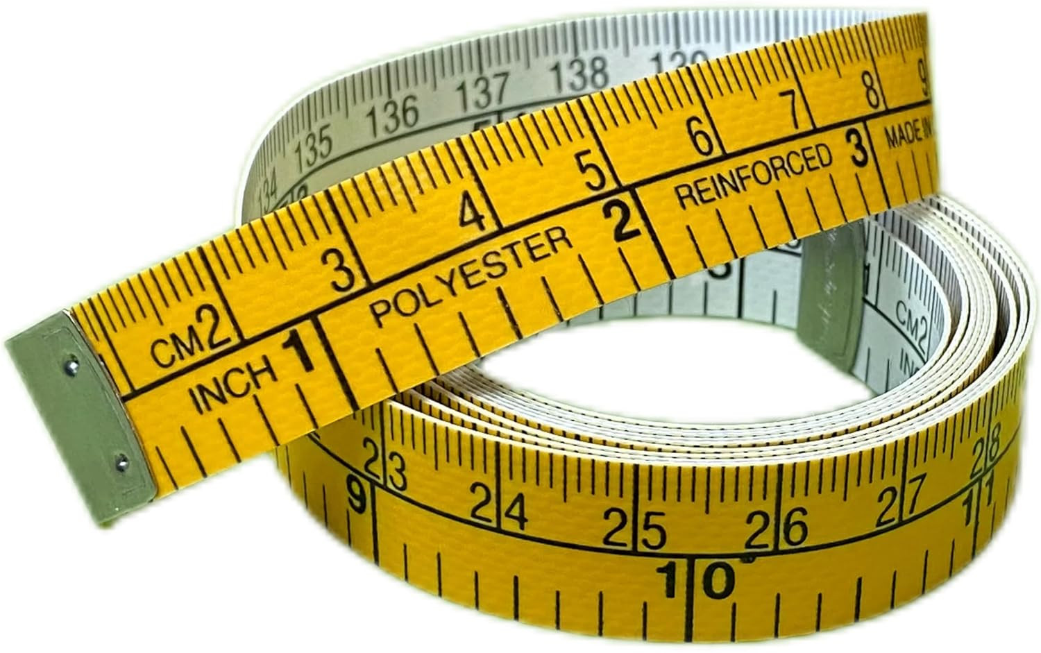 2Pack Double-Sided Fiberglass Tape Measure 60 Inch,150 Cm, Measuring Tape for Bo