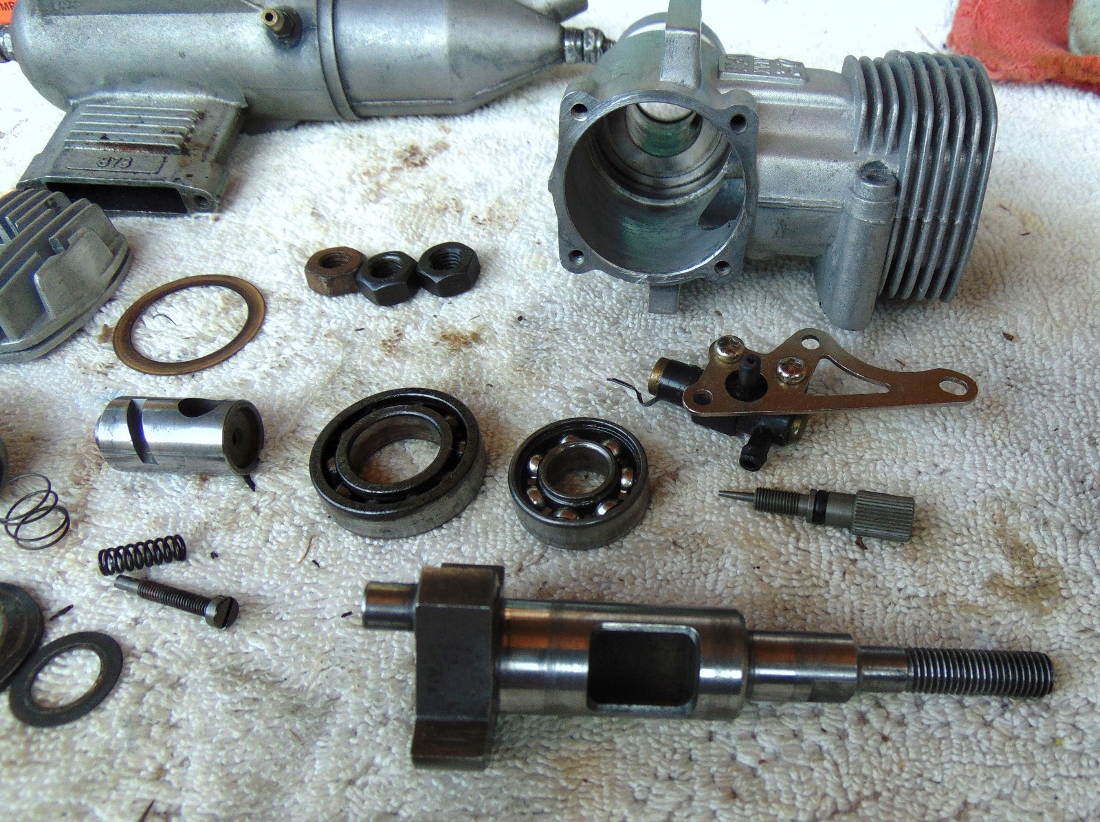 OS FX 46 RC Model Airplane Engine, cleaned well ..