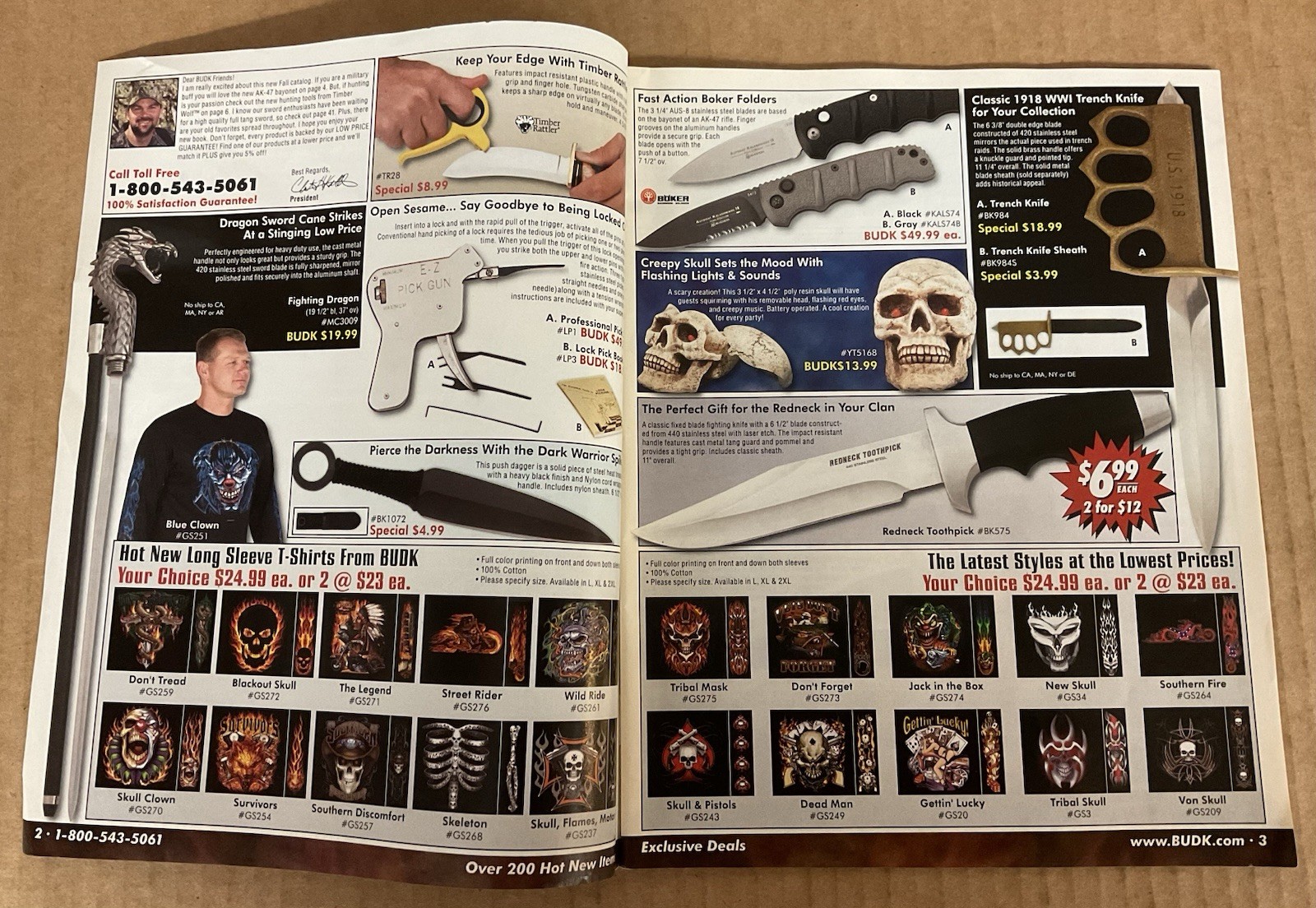 THE BUDK CATALOG (2006) BUDK Worldwide; Fall 2006 Issue; Fine