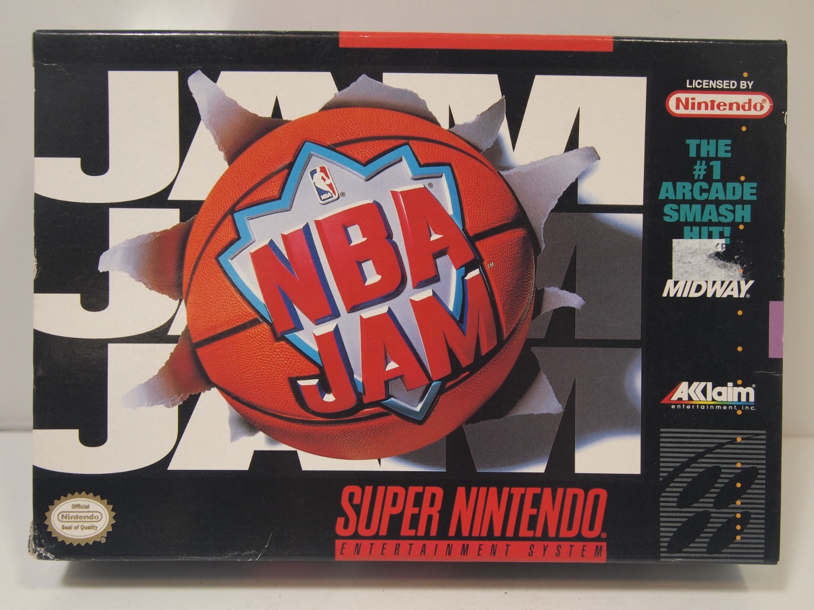 NBA Jam (Super Nintendo | SNES) Authentic BOX ONLY
