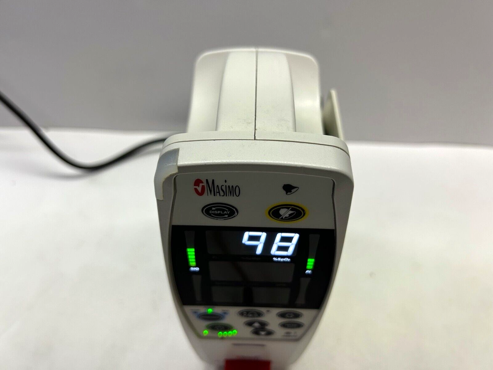 Vertical Masimo Rad-87 Pulse CO-Oximeter, Masimo SET Rainbow, Refurbished