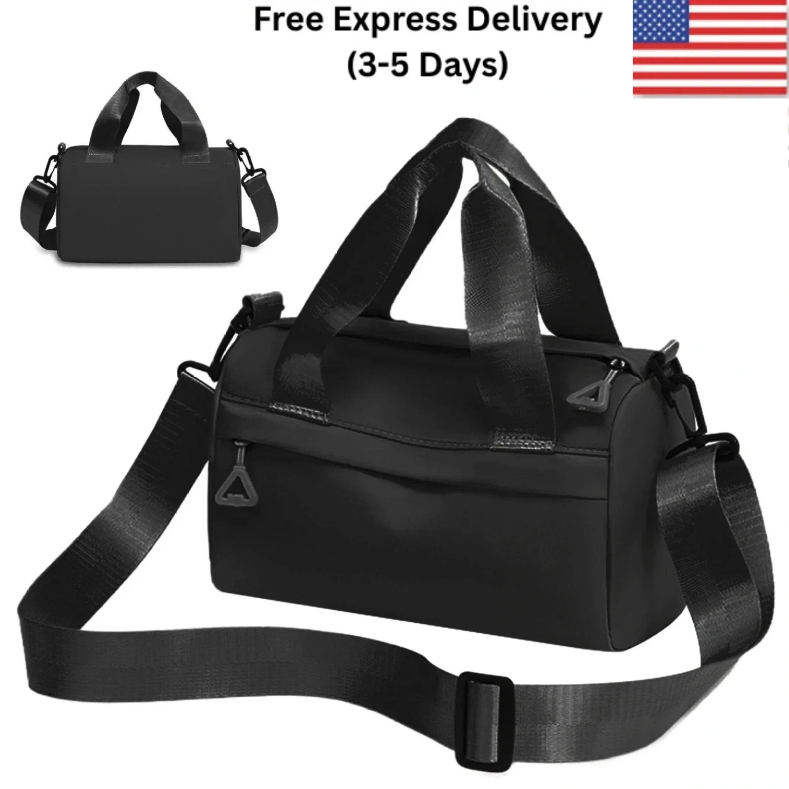 Mini Gym Bag Travel Sport Bag Adjustable Duffle Bag Detachable Strap Gym Tote US