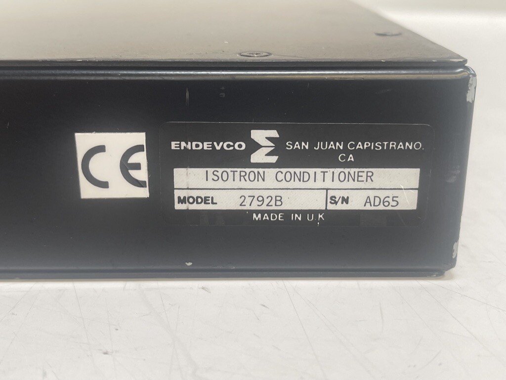ENDEVCO ISOTRON CONDITIONER MODEL 2792B
