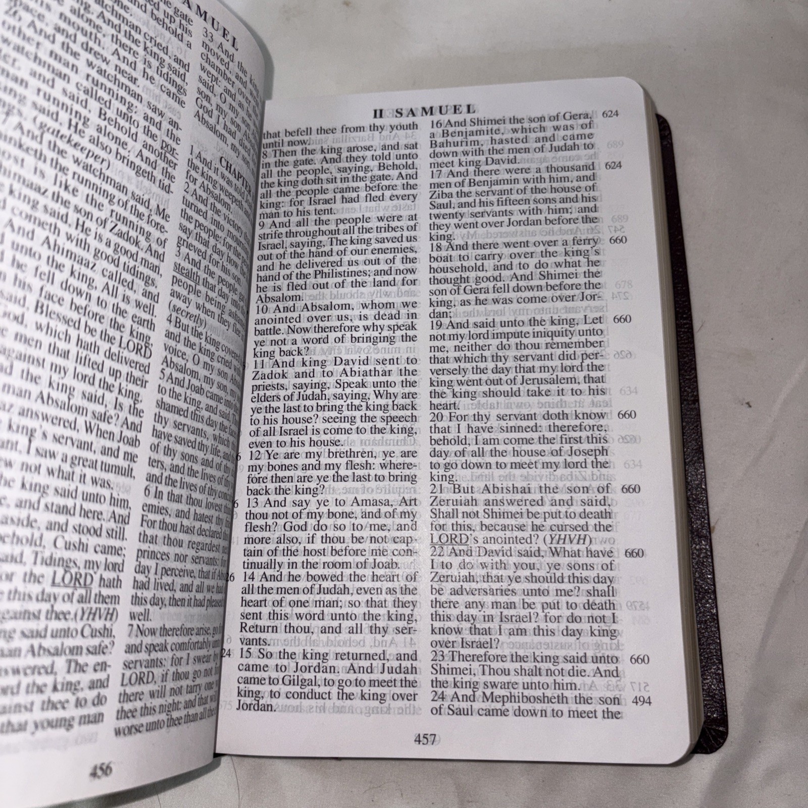 Holy Bible Complete Topical Study & Reference Edition Word Clarification KJV