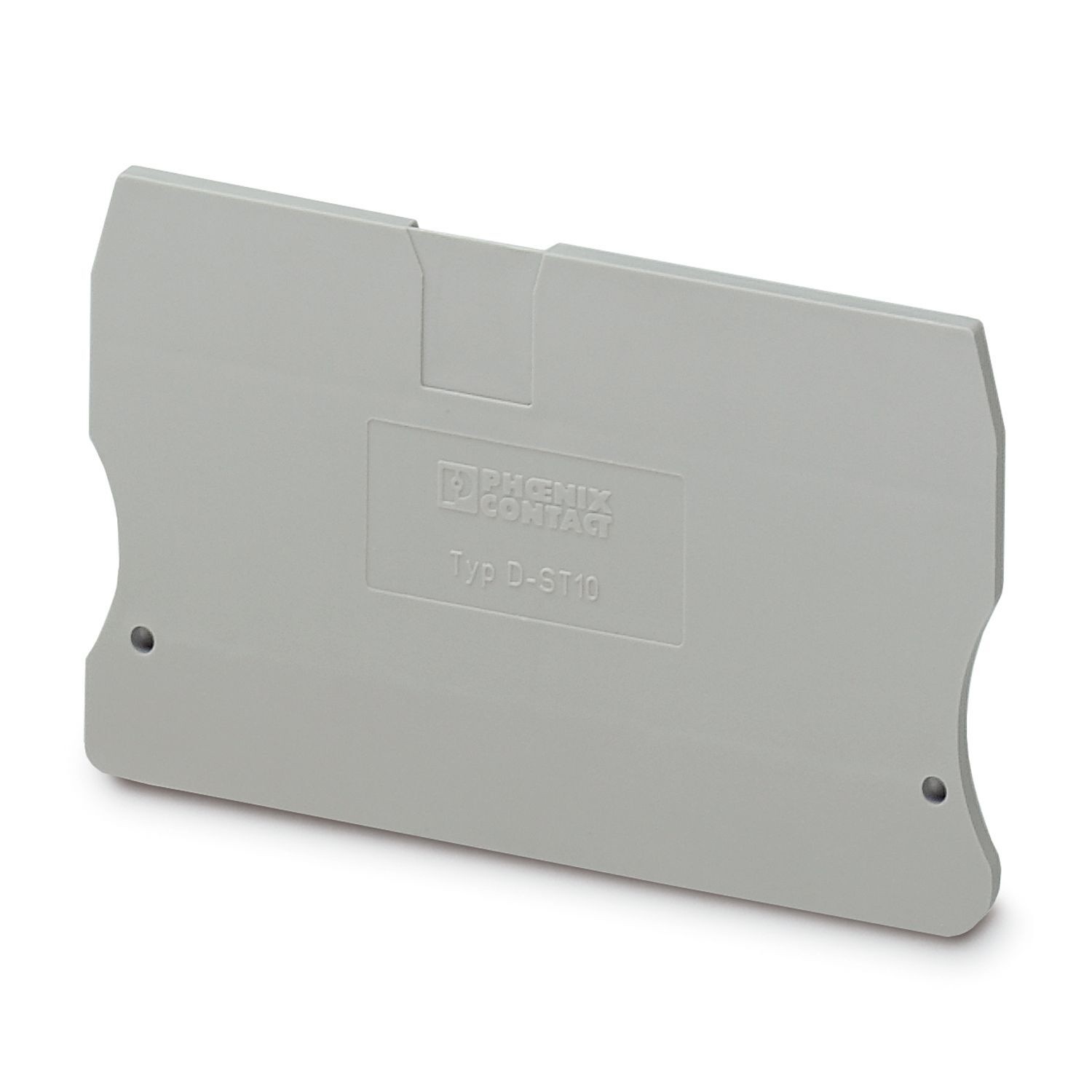10pcs Phoenix D-ST 10 3036644 end cover 71.5×2.2×49.9 mm gray New ✦Kd #lk