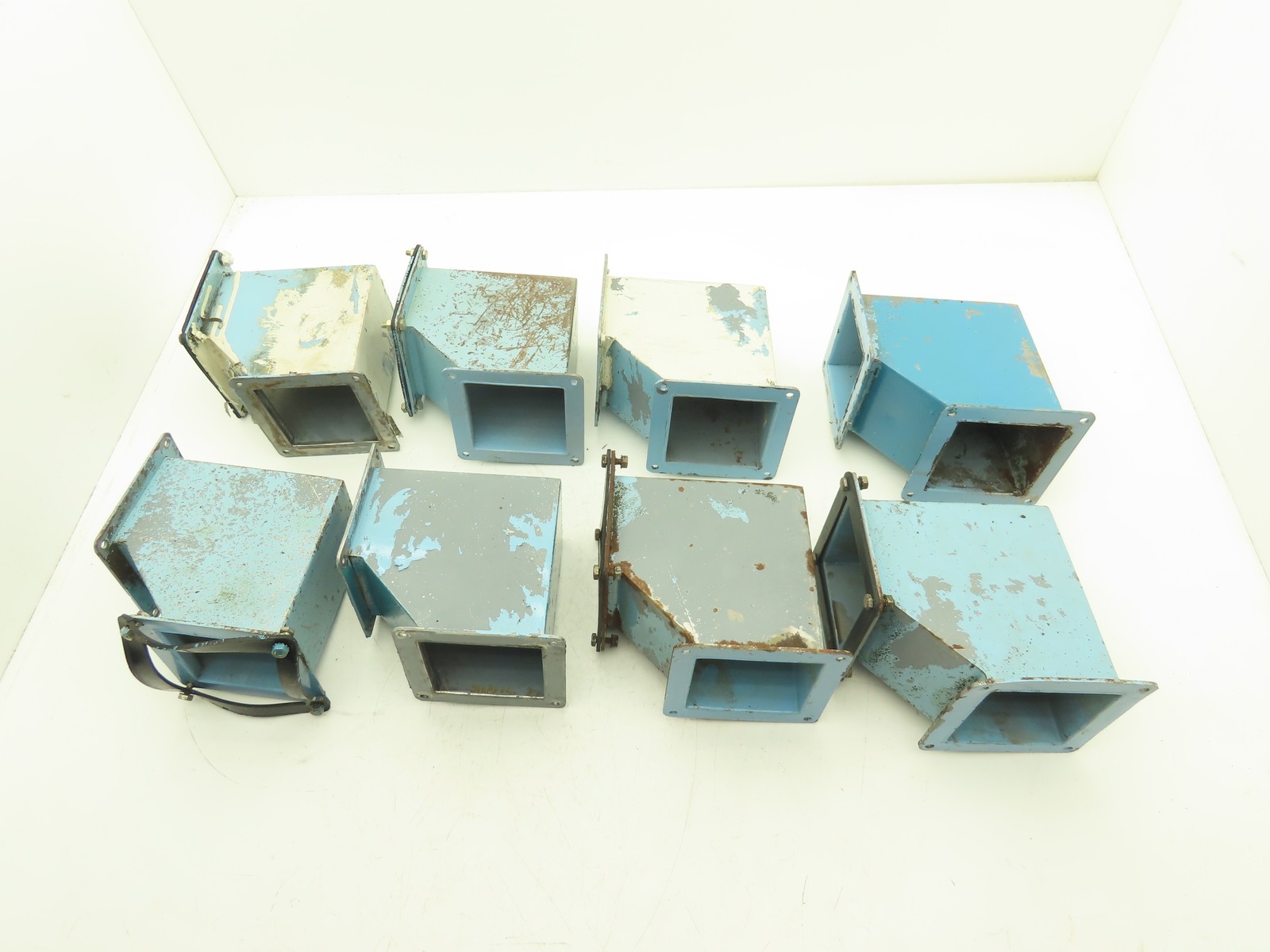 Wiegmann JWL904 4"x 4" Wireway 90° Elbow Feed-Through Lot of 8