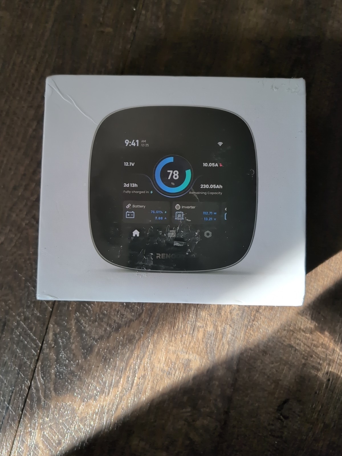 Renogy ONE Core All-in-one Off-Grid Energy Monitor - Black (RSHGWSN-W02W-US)