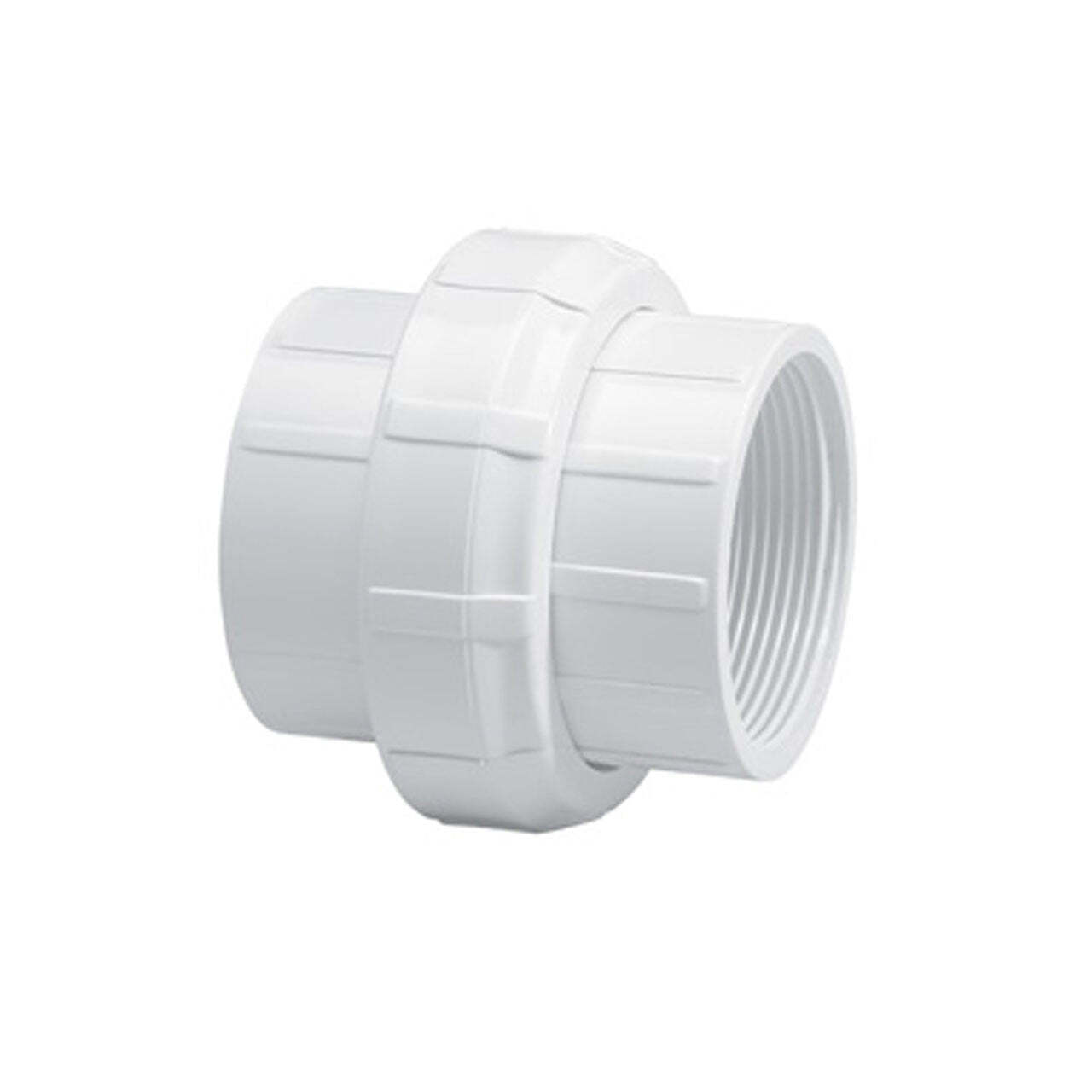 PCV Sch 40 Threaded Union for Outdoor Irrigation & Sprinkler Systems