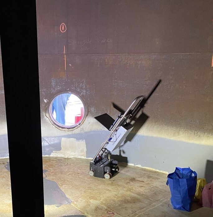 TesTex Falcon 2000 LFET Tank Floor Scanner