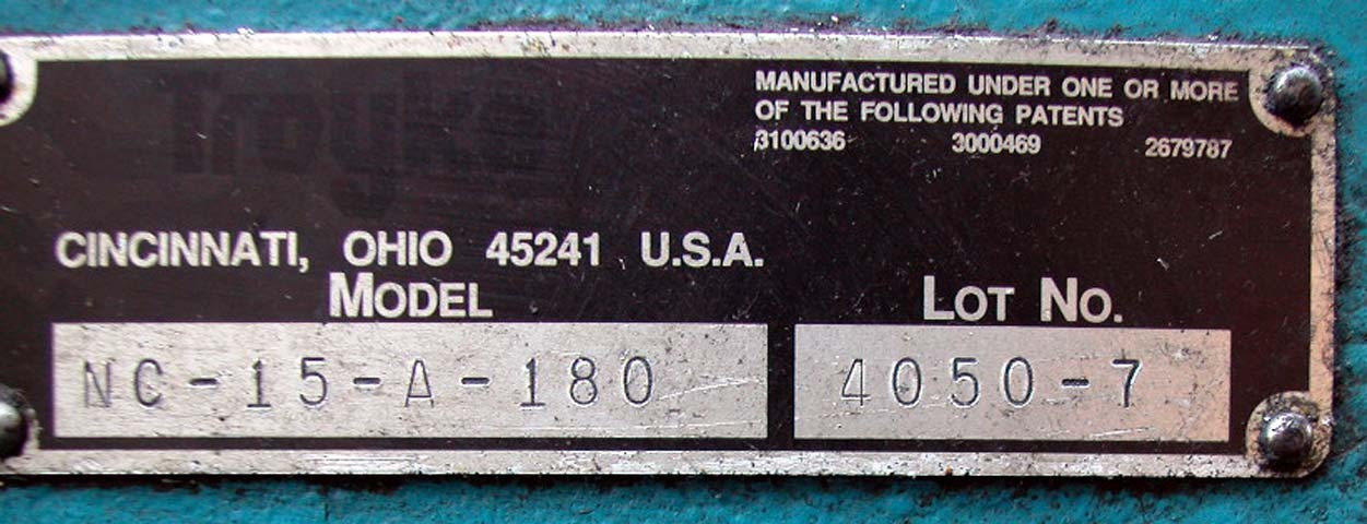 Troyke NC Horizontal & Vertical Rotary Table (Inv.3138)