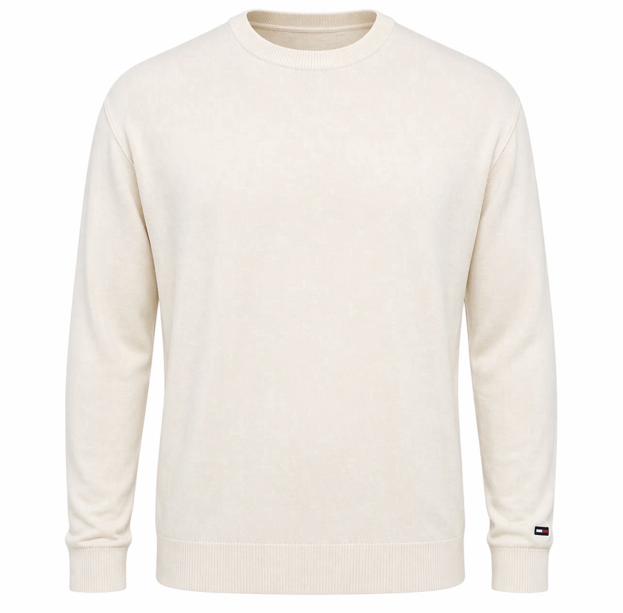 Tommy Hilfiger Golf Mens Xxl Sweater Long sleeve White Cream  Crew Neck Pullover