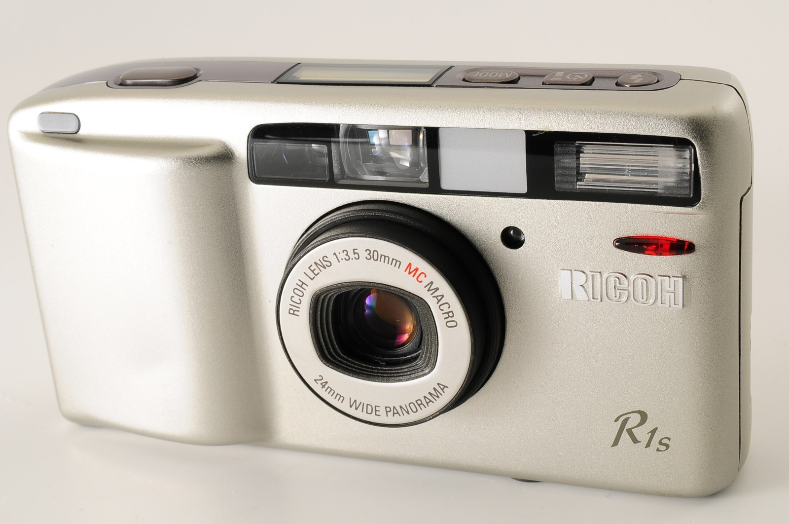 [Excellent] Ricoh R1s R1 S Silver 35mm Point & Shoot Film Camera from Japan #210