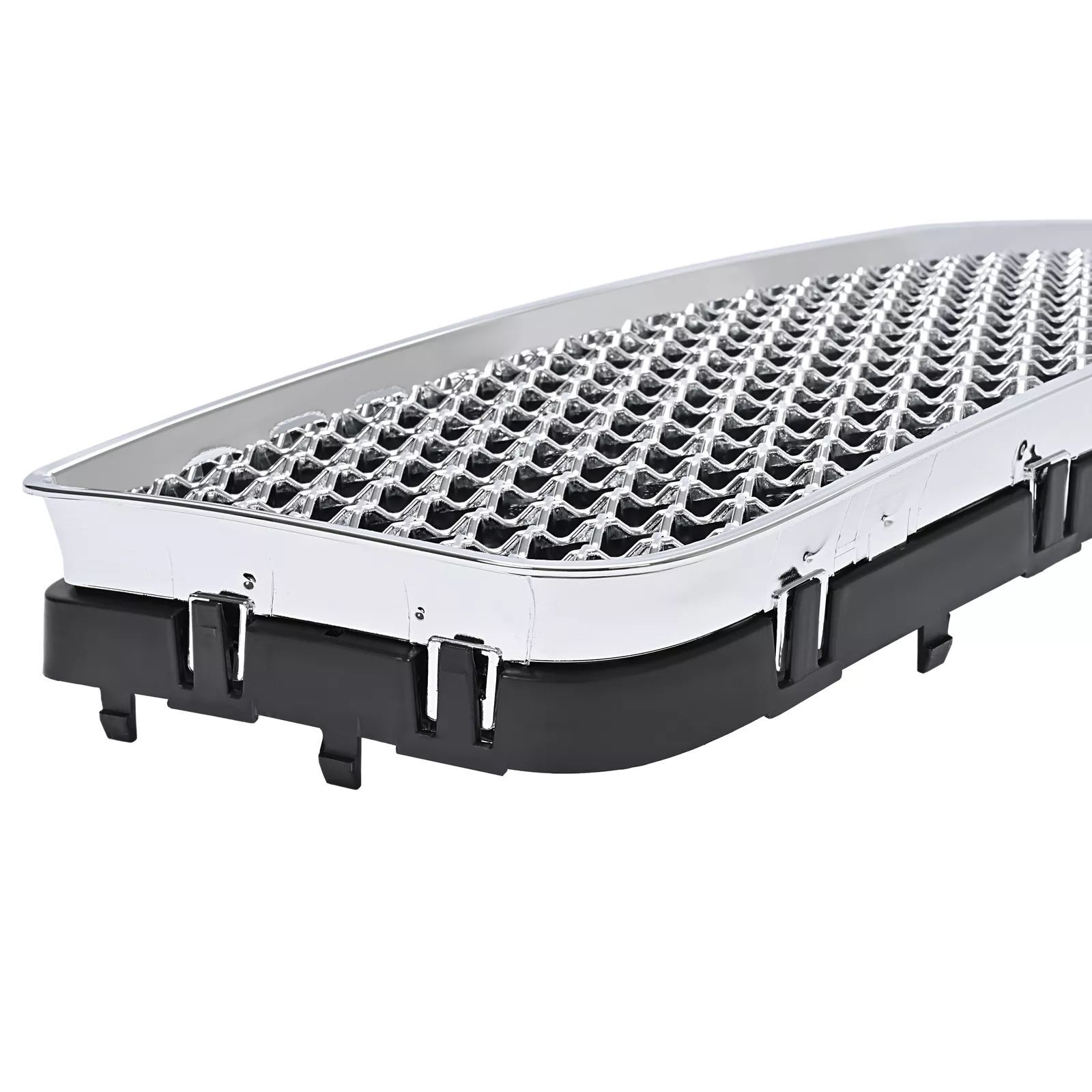 Front Upper & Lower Bumper Grille Fits 2006-2016 Chevy Impala/Limited Mesh Style