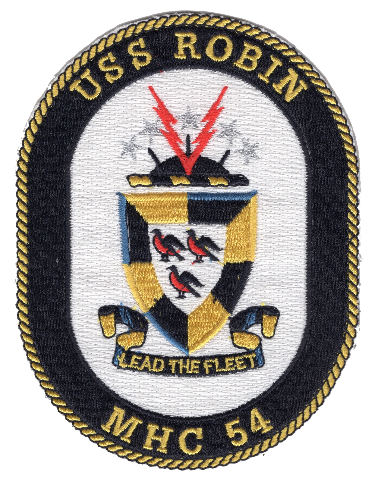 MHC-54 USS Robin Patch