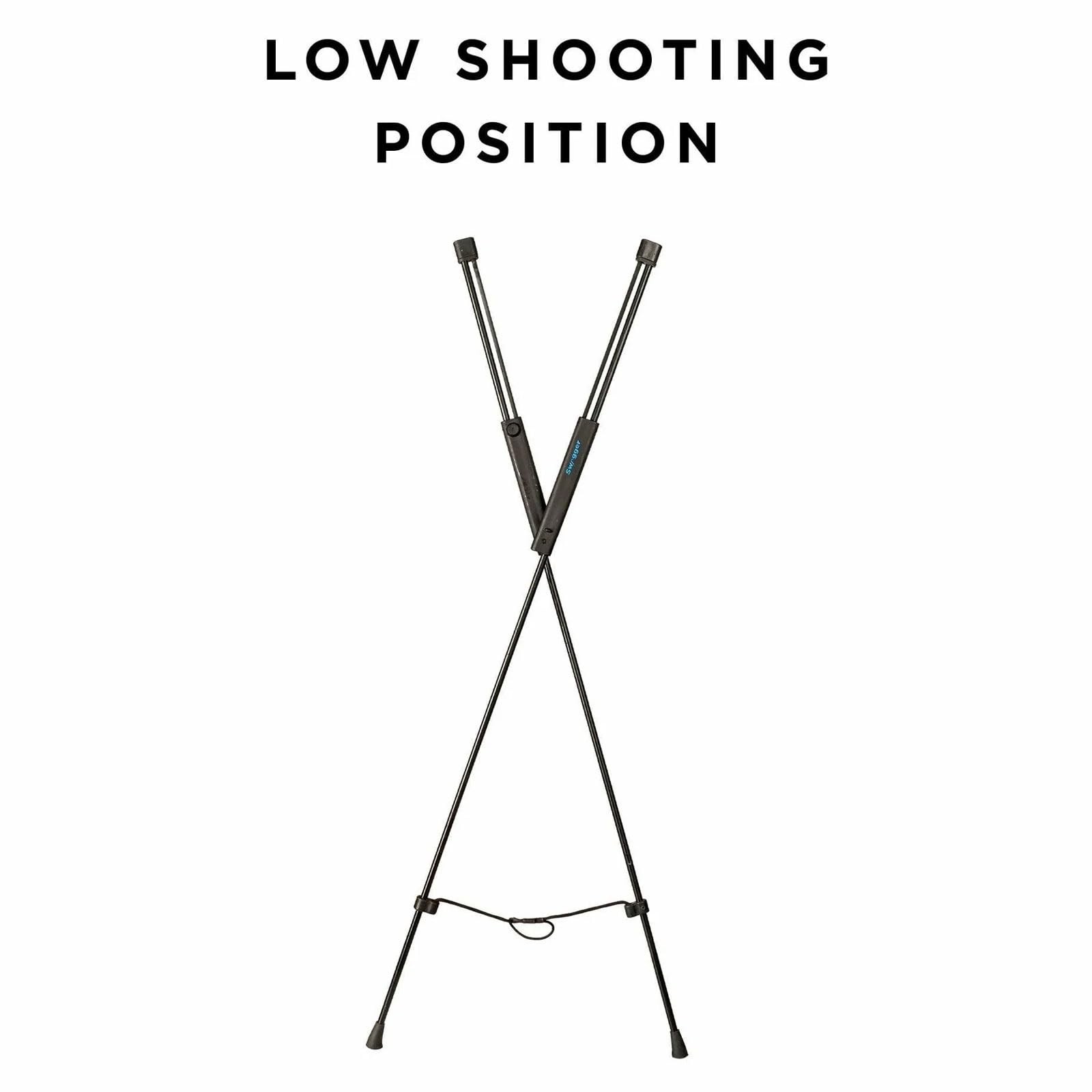 Stalker Lite Shooting Stick - Lightweight Compact Portable Quick-Deploy Adjus...
