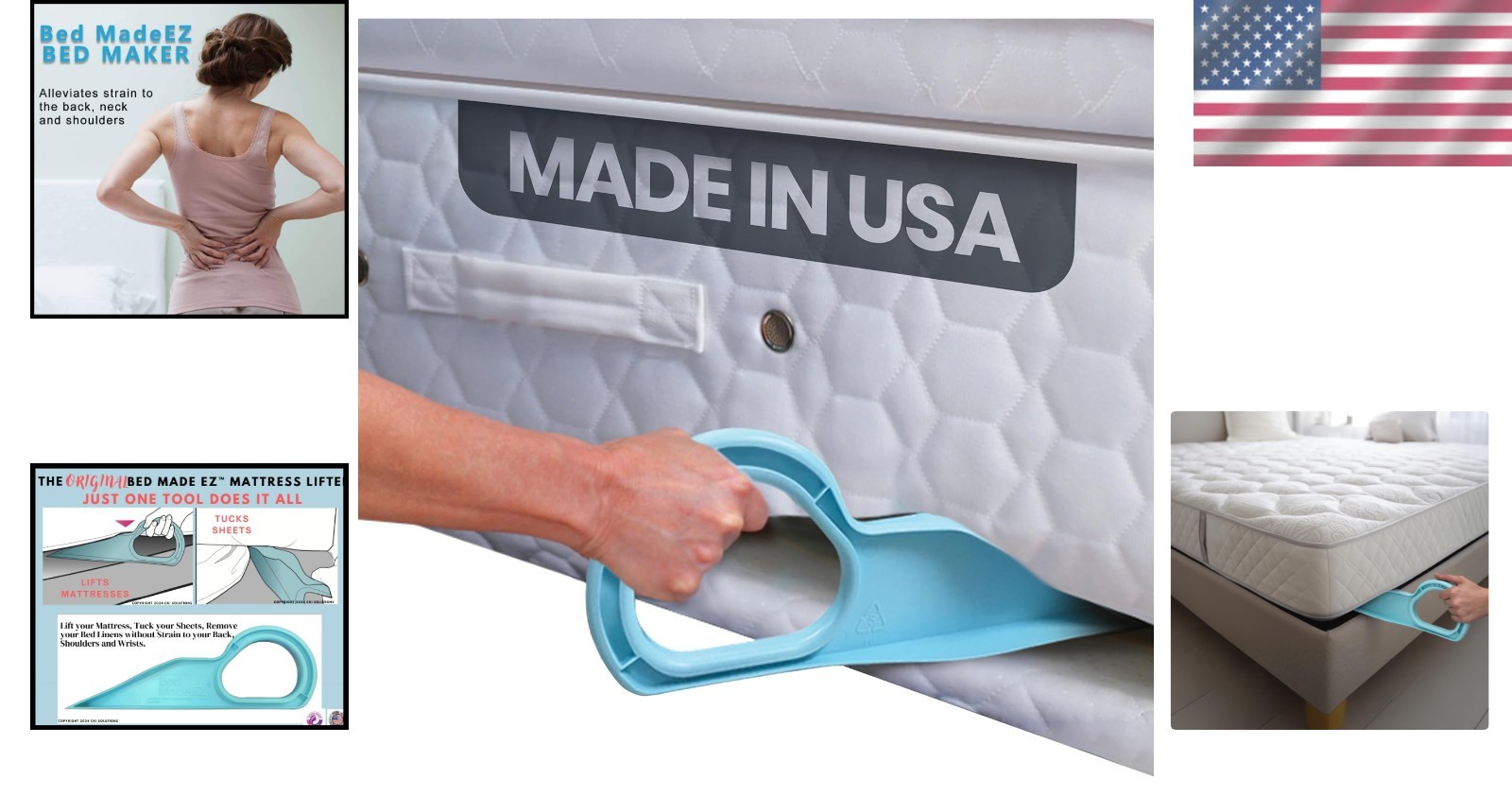 Mattress Lifter Bed Maker Tool for Easy Sheet Tucking and Lifting