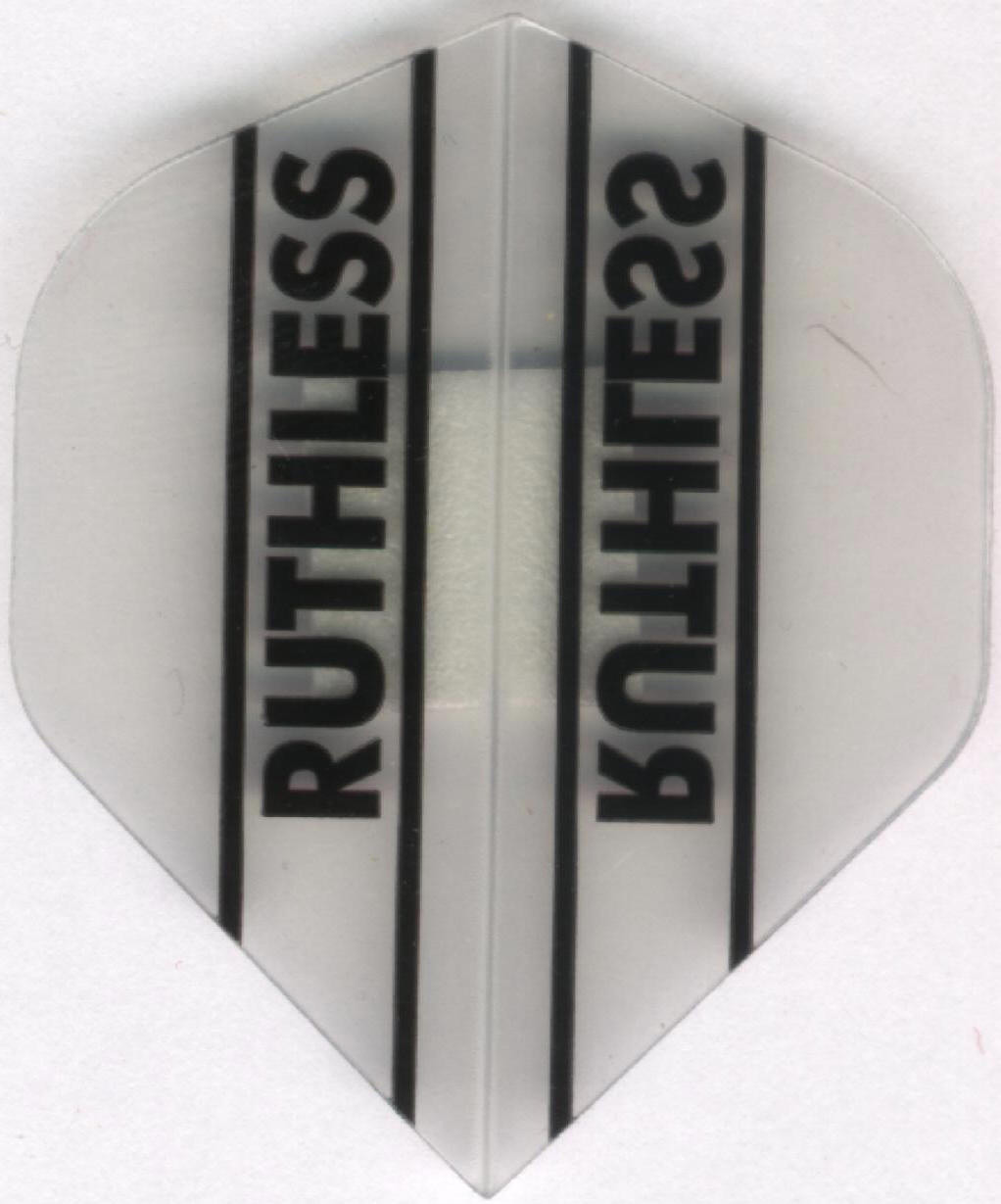 CLEAR RUTHLESS Dart Flights: 3 per set
