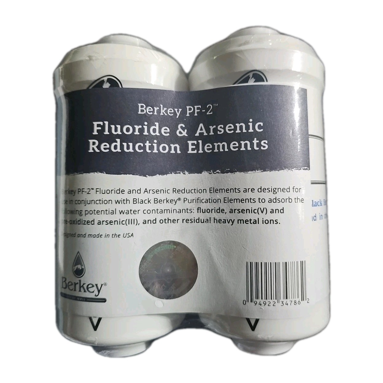 Berkey Authentic Black Berkey Purification Elements With Berkey PF-2 Fluoride an