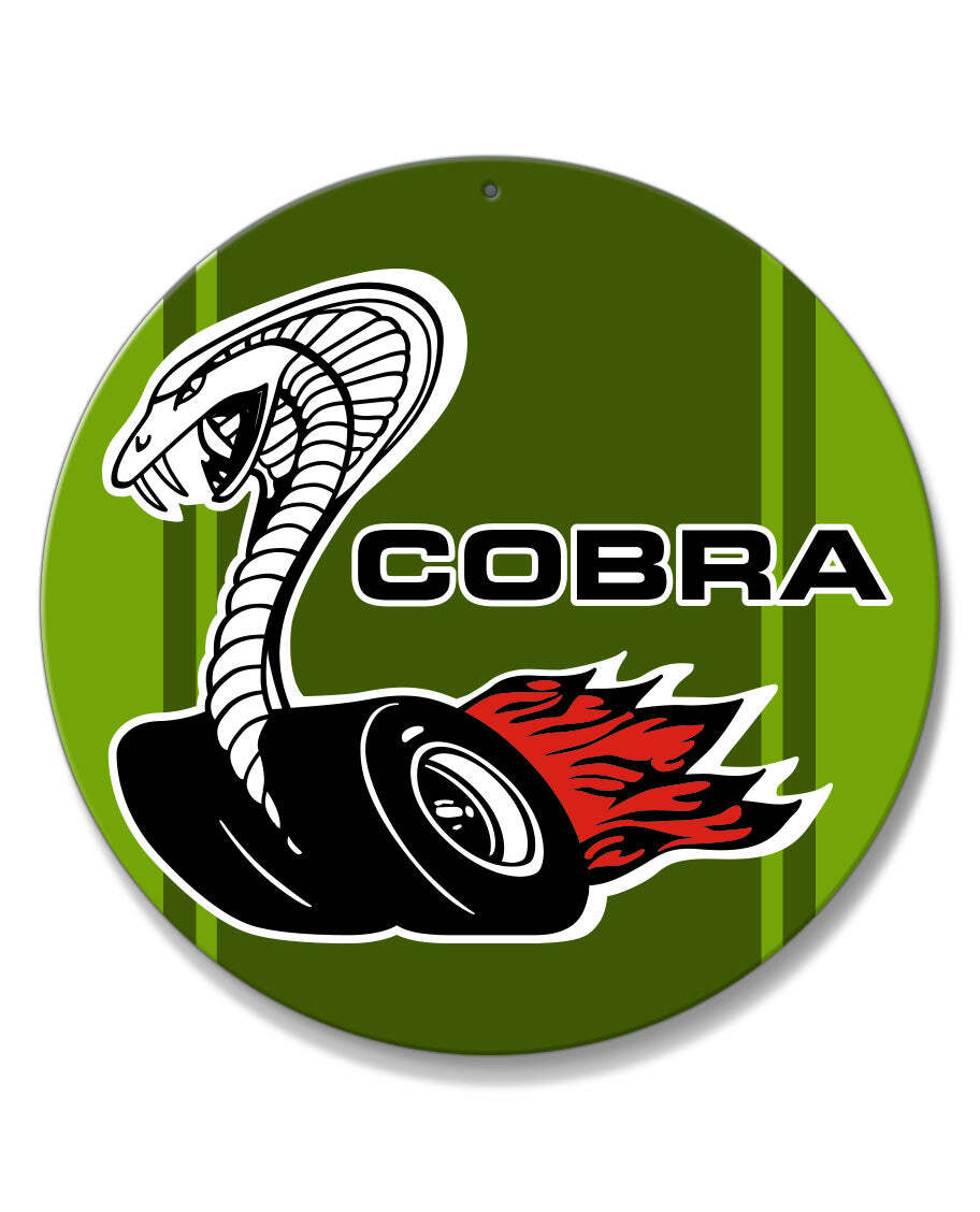 Ford Torino Cobra 1970 Emblem Round Aluminum Sign - Aluminum - 14 colors