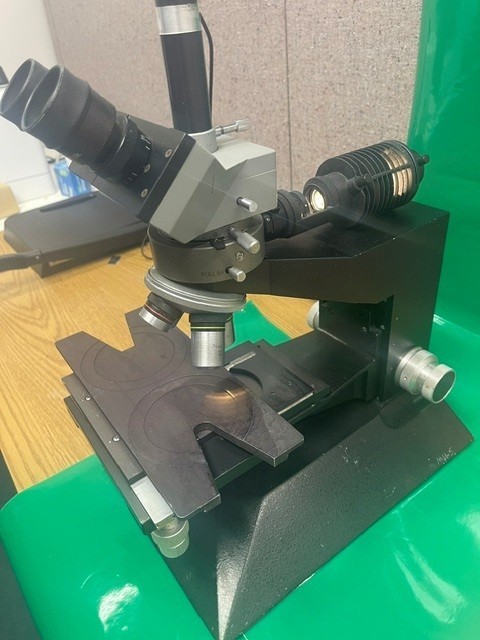 Olympus Metallurgical Inspection Microscope Neo SPlan IC 10 20 50 Trinocular