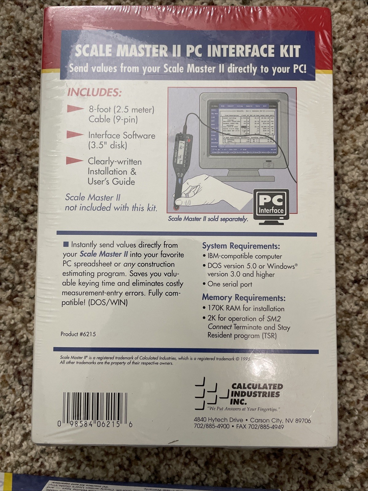 Scale Master 2 & Scale Master 2 PC Interface Kit READ