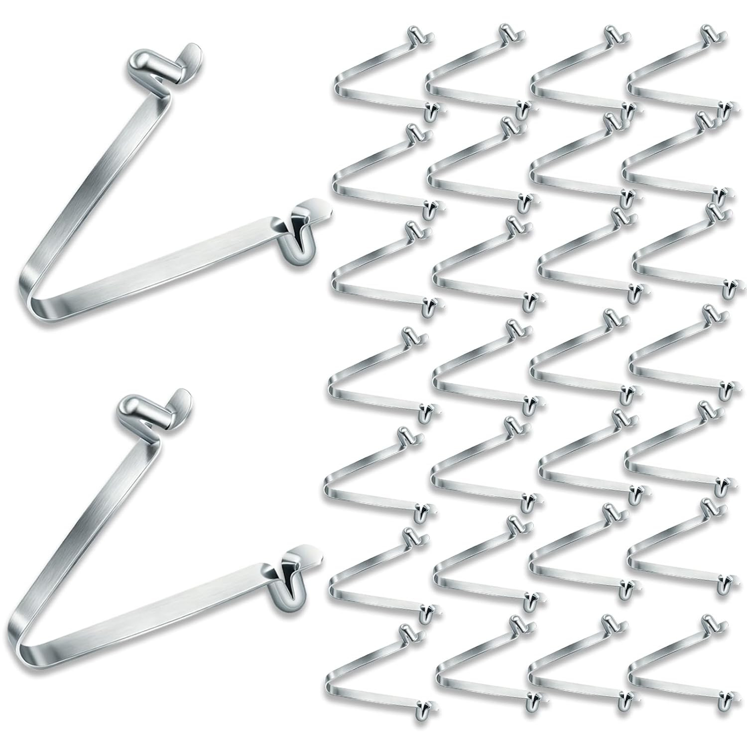 30 Pcs Scaffolding Pins,Coupling Locking Pins Galvanized Steel Scaffold Spring R
