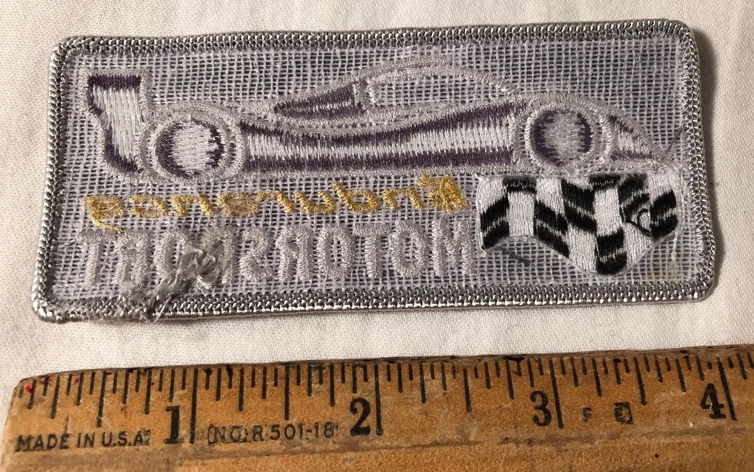 Endurance Motorsport Patch 24 Hours Of Daytona Le Mans IMSA Auto Racing Flag